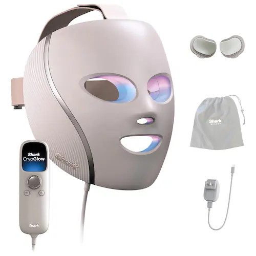 Shark™ CryoGlow™ Under-Eye Cooling + LED Anti-Aging Red Light & Skin Clearing Mask | Sephora (US)