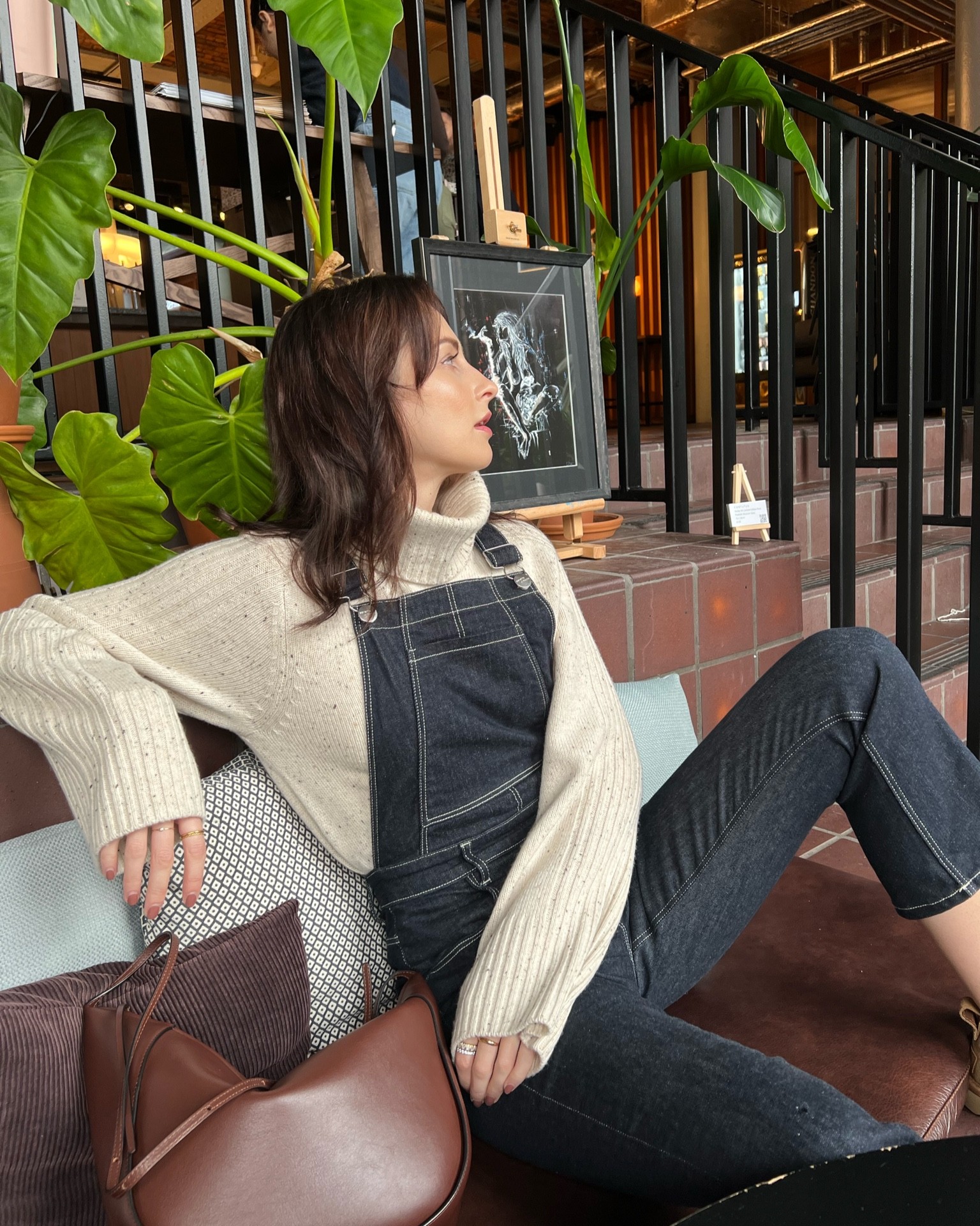 me & em knitwear 
seventy mochi dungarees 
whistles dungarees 
ultra mini Uggs 
wandler bag 
casual style 
comfy style 
autumn outfit ideas 
denim style 
fall style 

#LTKeurope #LTKSeasonal #LTKstyletip