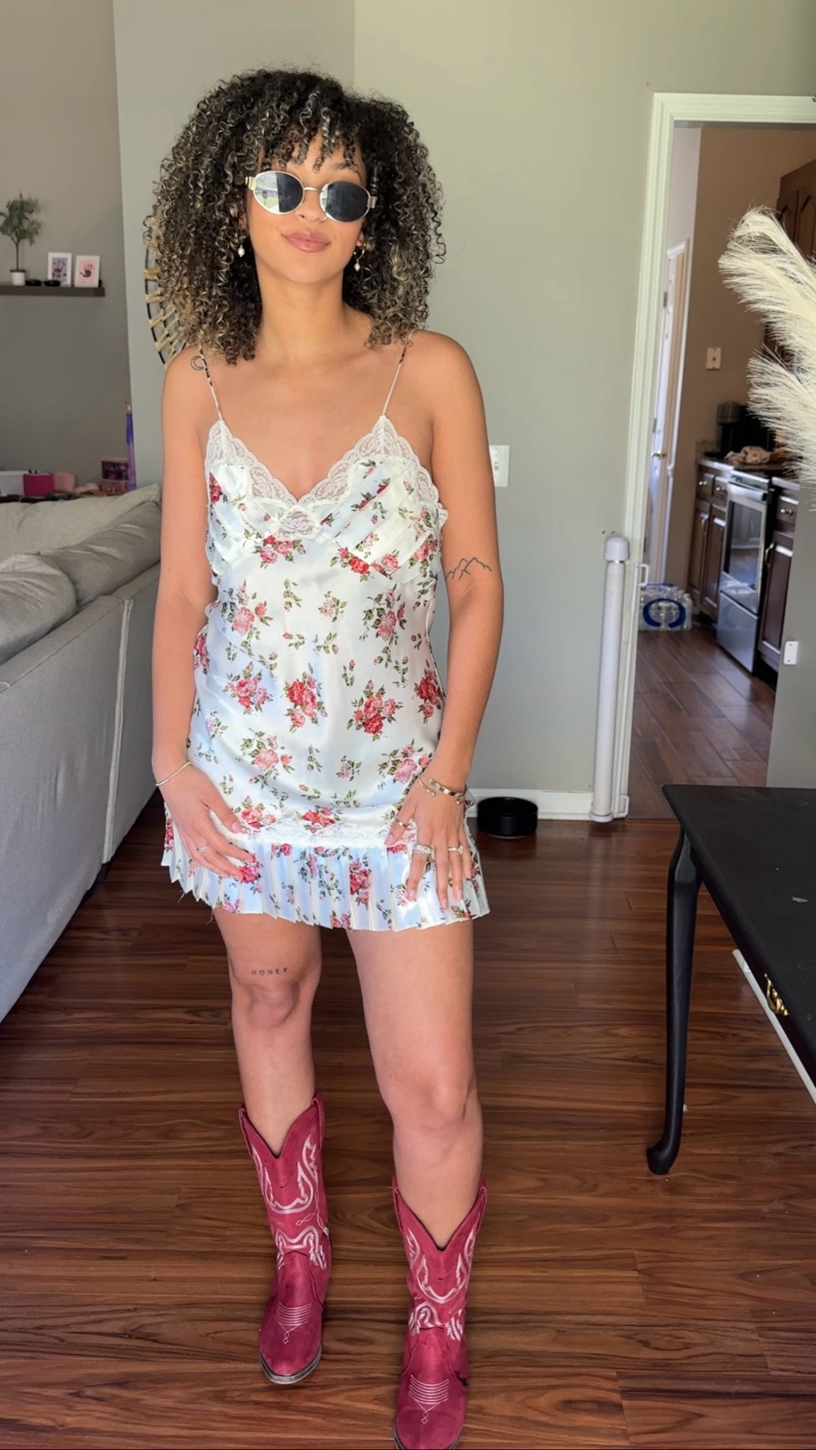 bring cowboy boots into the summer by pairing it with a slip dress💋🤠

#LTKFestival
