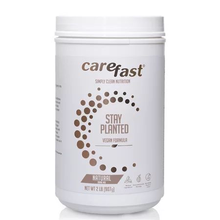 Carefast Stay Planted Healthy Soy Protein Powder Mix - Natural - 2lb Tub - 13g Protein - Plant-Based | Walmart (US)