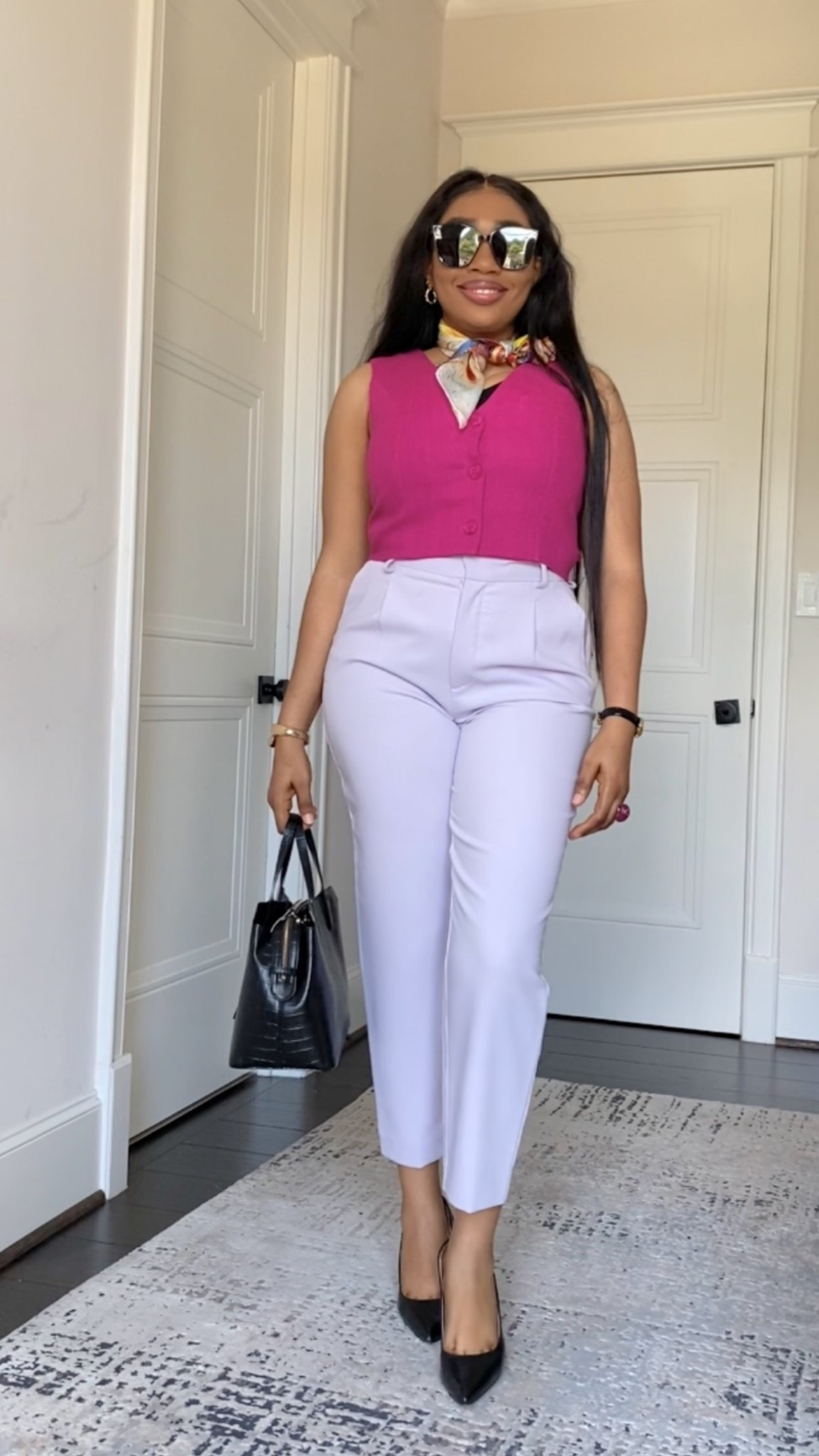 Straight leg pants