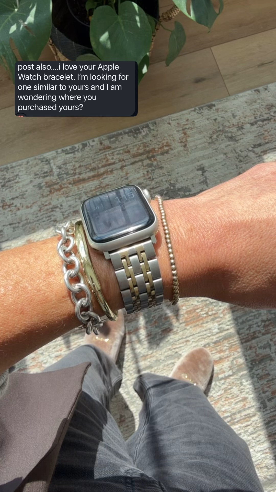 Deets on my Apple Watch band! 

#LTKOver40 #LTKmomlife #LTKootd