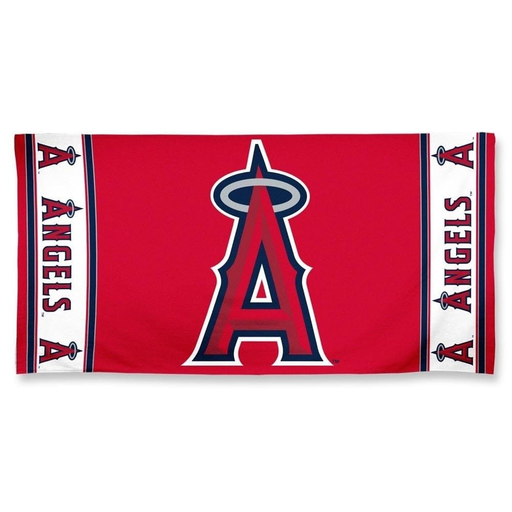 Wincraft MLB Los Angeles Angels Towel30x60 Beach Towel, Team Colors, One Size | Amazon (US)