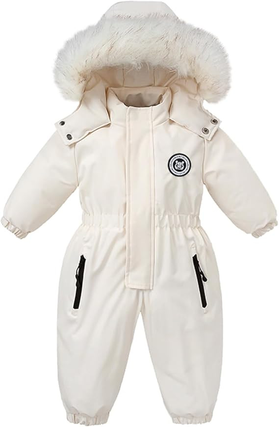 Baby Boy Snowsuit Toddler Winter Girl Jacket Coat Clothes Kid Snow Suits Outfits | Amazon (US)