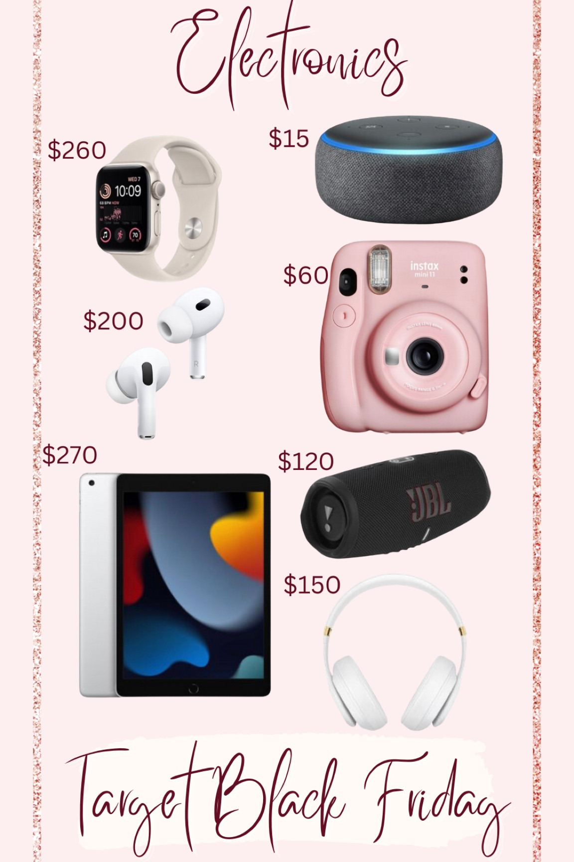 Target Electronics Deals 

#LTKfamily #LTKCyberweek #LTKsalealert