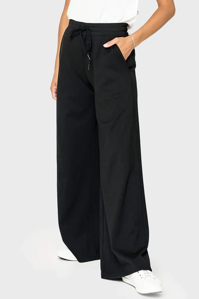Gigi Essential Perfect Ponte Wide Leg Pant | Gibsonlook