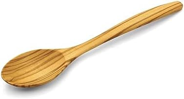 WONDERFUL 100% Natural Olive Wood Spoon, 7 Inch Wooden Spoons for Eating, Perfect for Mustard/Sug... | Amazon (US)