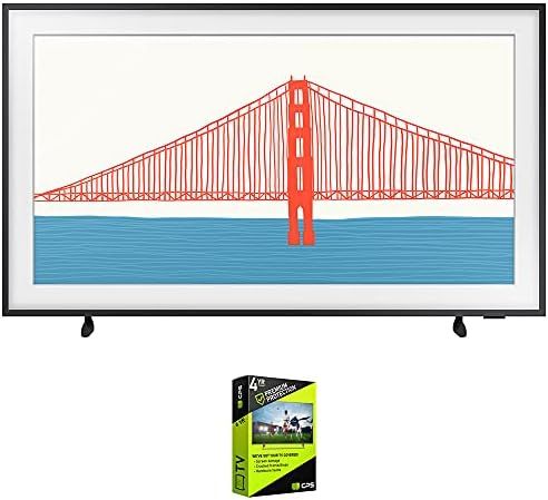 Samsung QN43LS03AA 43 Inch The Frame QLED 4K Smart TV (2021) Bundle with Premi… | Amazon (US)