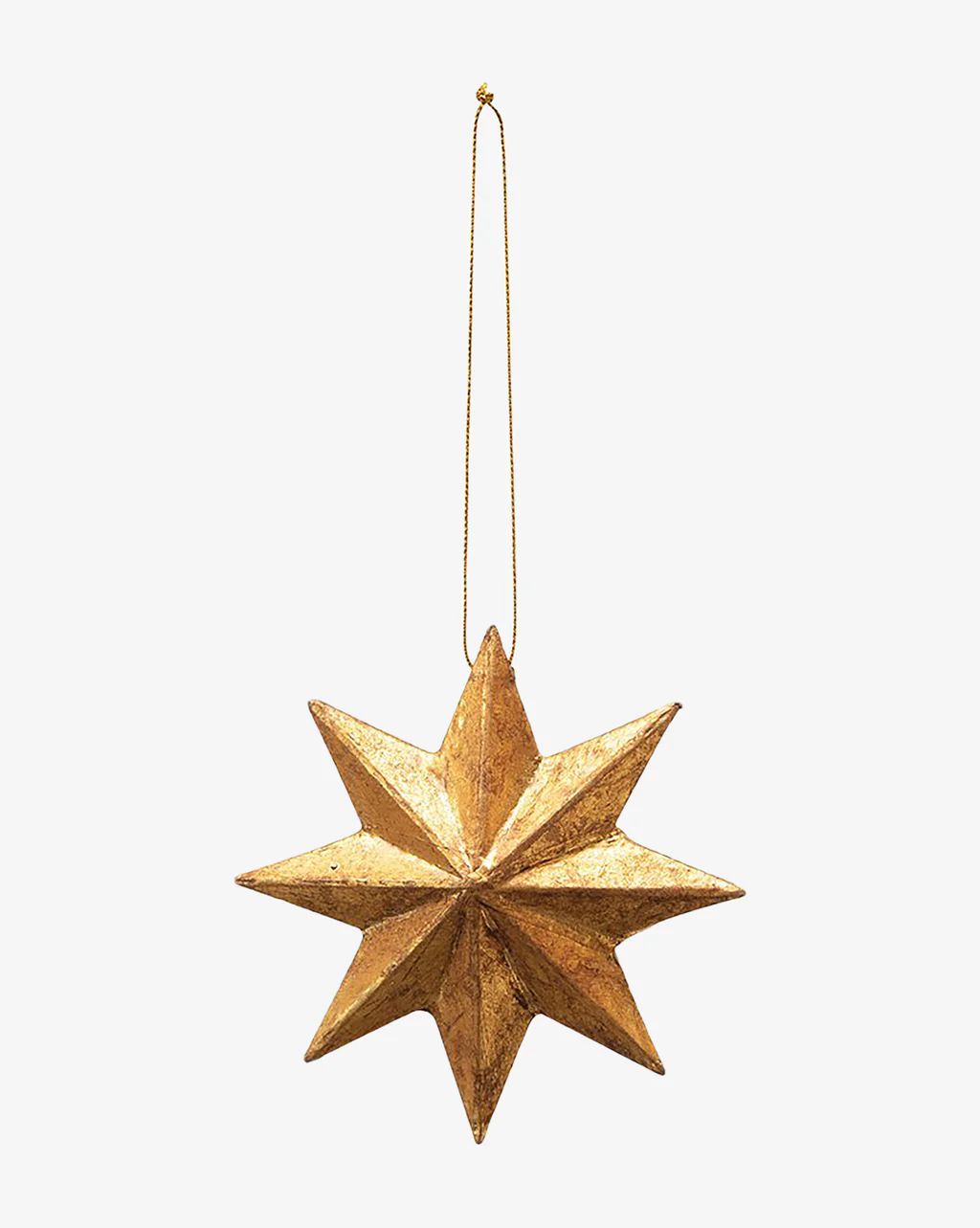 Paper Mache Star Ornament | McGee & Co.