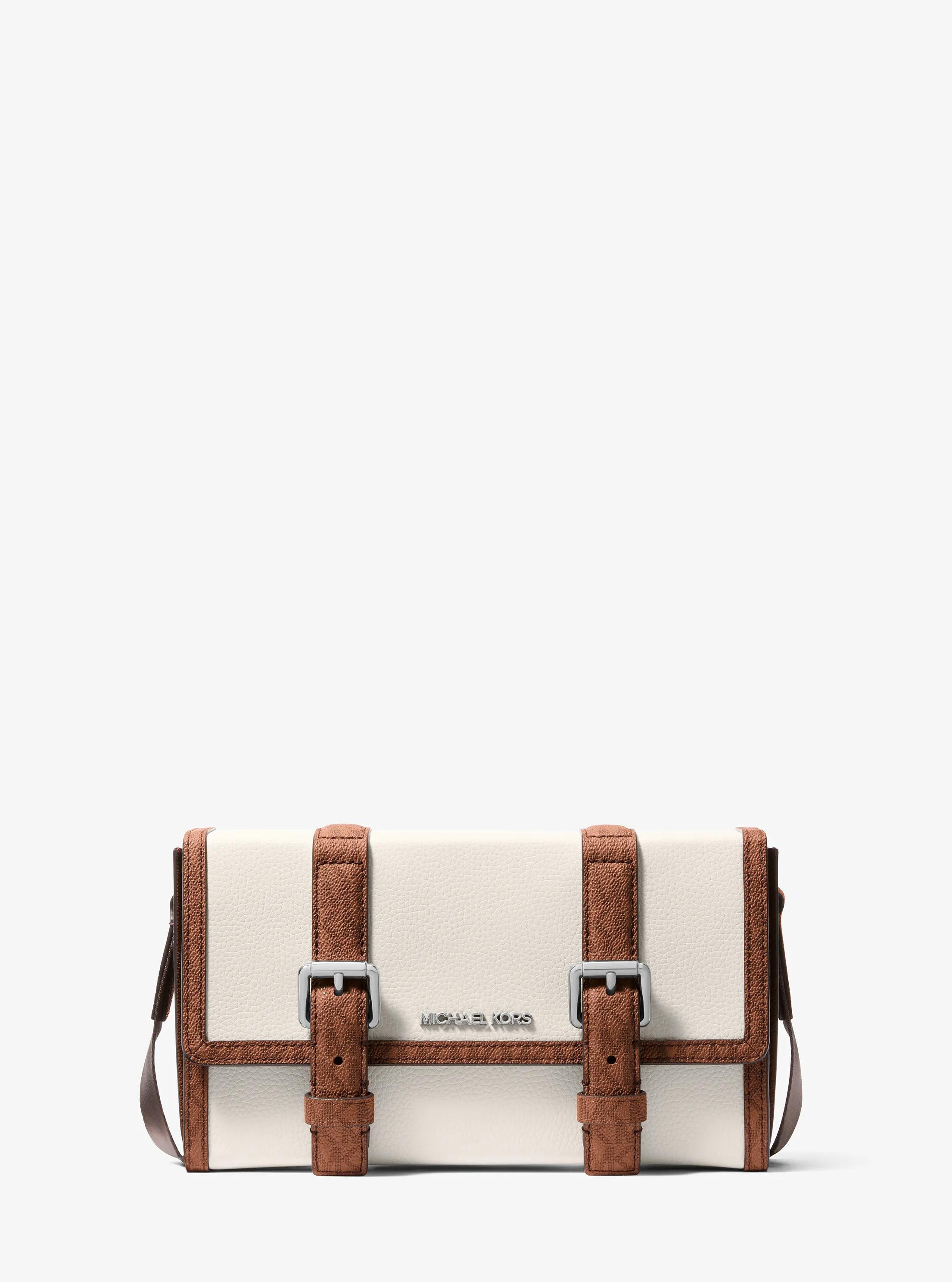 Cooper Pebbled Leather and Signature Logo Trunk Crossbody Bag | Michael Kors US