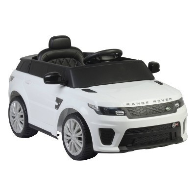 Best Ride on Cars 12V Range Rover Powered Ride-On - White: Plastic, 3+ Years, 55 lbs Capacity | Target