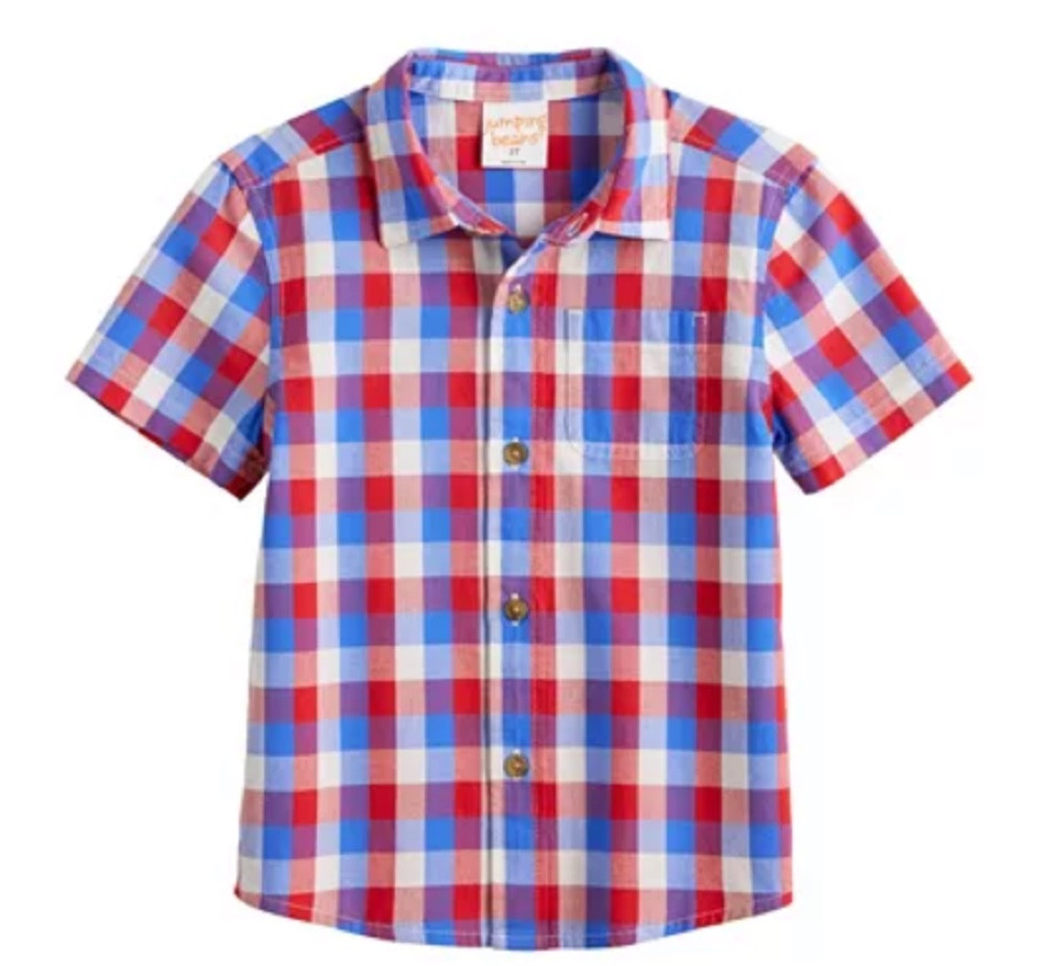 Sale, under $13 toddler plaid button down, 12mos-5T 

#toddler #toddlerboy #july4 #kohls #kohlssale #redwhiteandblue #under25 #salefinds #budgetfriendly #budgetfinds 

#LTKsalealert #LTKkids #LTKSeasonal