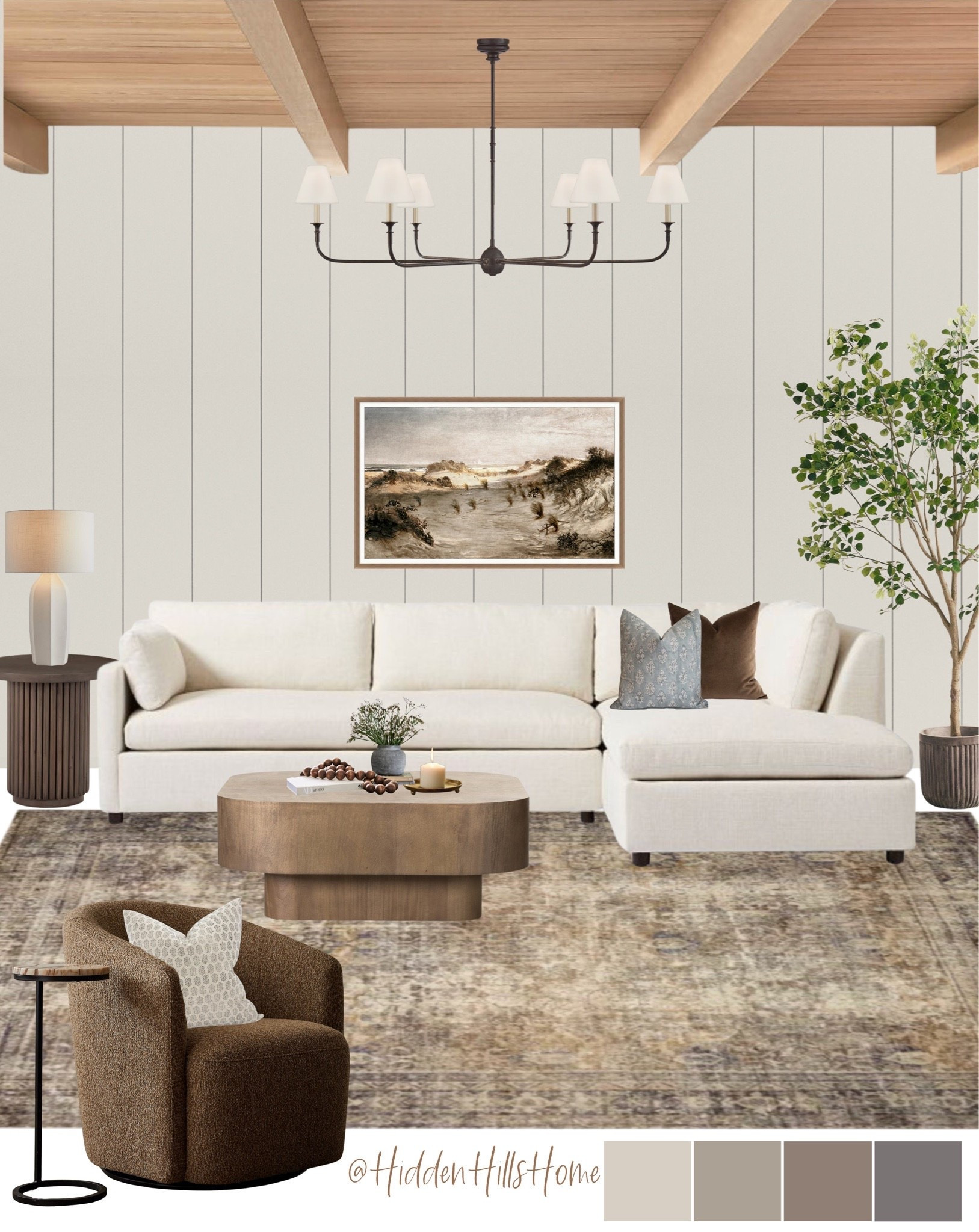Living room decor ideas, living room mood board, cozy home decor ideas, sectional sofa, living room design #livingroom

#LTKHome #LTKSaleAlert #LTKSeasonal