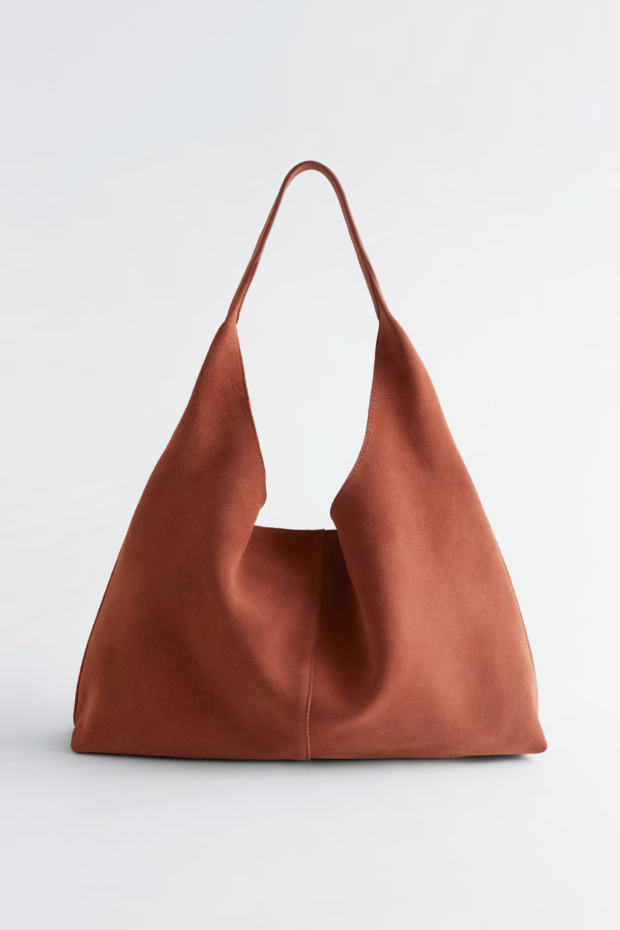 Large Suede Tote Bag | H&M (UK, MY, IN, SG, PH, TW, HK)