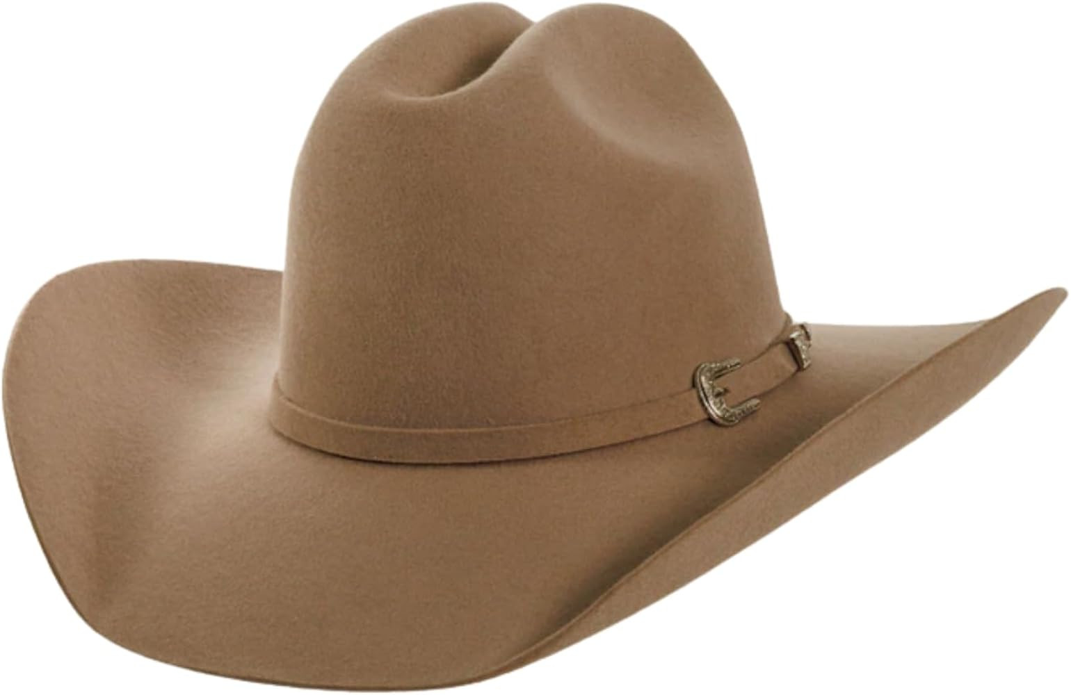 American Hat Makers Cattleman Felt Cowboy Hat | Natural Color Western Style & Comfortable Fit for... | Amazon (US)