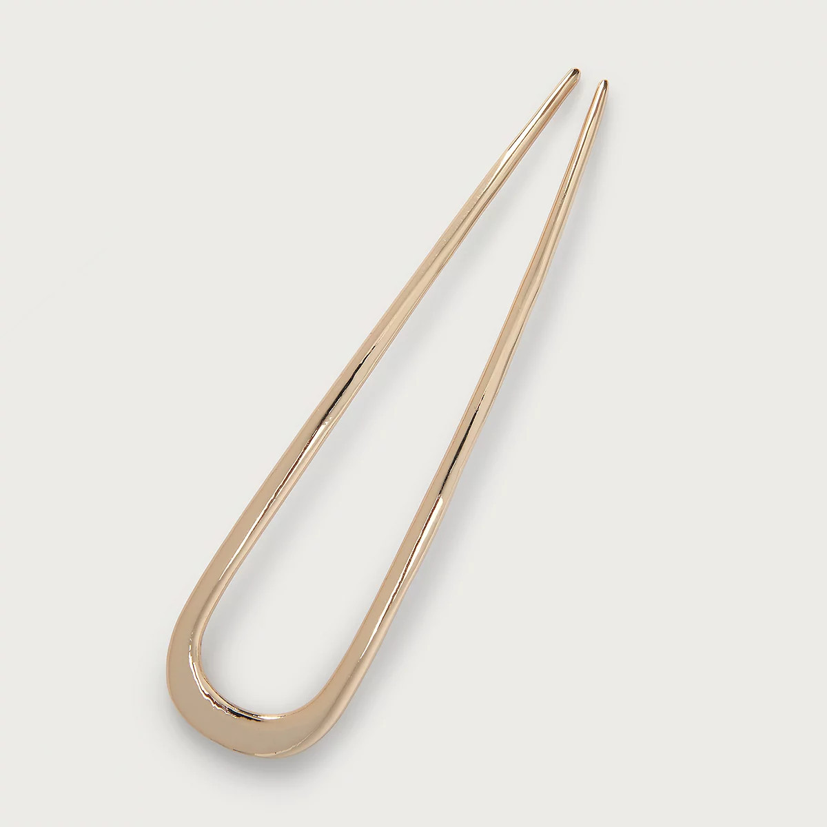 The White Company Metal French Hair Pin, Gold, Size: One Size | The White Company UK & ROW