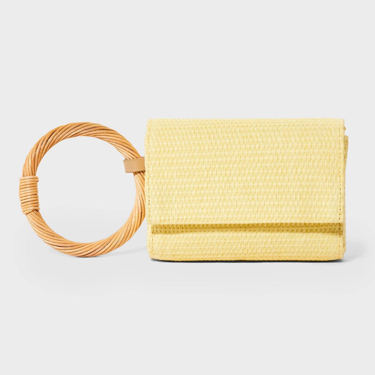Straw Bracelet Pouch - A New Day™ Yellow | Target