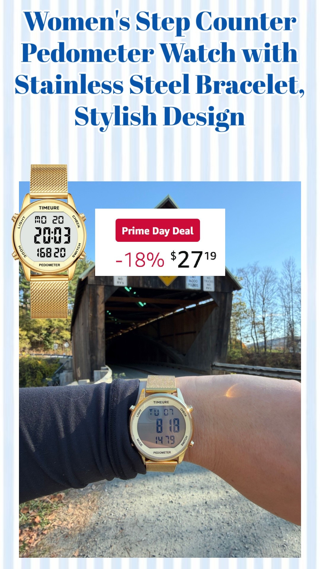 The step counter watch I wear every day is on sale for $27! It’s a good one!

Amazon Prime Day Deals
Prime Day Finds
Prime Day Favorites
Prime Day Must Haves
Best Prime Day Deals
Prime Day Home Deals
Prime Day Fashion Finds
Prime Day Beauty Deals
Prime Day Kitchen Finds
Prime Day Organization Finds
Prime Day Travel Essentials
Prime Day Tech Deals
Prime Day Under $25
Prime Day Under $50
Prime Day Under $100
Amazon Best Sellers
Amazon Favorites
Amazon Must Haves
Amazon Home Finds
Amazon Fashion Finds
Amazon Beauty Favorites
Amazon Kitchen Essentials
Amazon Organization Products
Amazon Travel Must Haves
Amazon Daily Deals
Amazon Hidden Gems
Amazon Viral Finds
Amazon TikTok Made Me Buy It
Amazon Customer Favorites
Amazon Top Rated Finds
Amazon Summer Essentials
Back to School Finds
Teacher Favorites
College Essentials
Dorm Room Finds
Cleaning Favorites
Laundry Room Essentials
Pantry Organization
Closet Organization
Home Refresh Finds
Everyday Essentials
Classic Style Finds
Preppy Amazon Finds
Affordable Luxury Finds
Coastal Home Finds
Neutral Home Decor
Kitchen Gadgets
Coffee Bar Essentials
Hosting Essentials
Travel Favorites
Road Trip Essentials
Workout Essentials
Beauty Must Haves
Skincare Favorites
Hair Tool Deals
White Sneaker Finds
Fall Transition Pieces
Wardrobe Staples
Capsule Wardrobe Essentials
Best Amazon Deals Today
Lightning Deals
Limited Time Deals
Worth the Hype Amazon Finds
