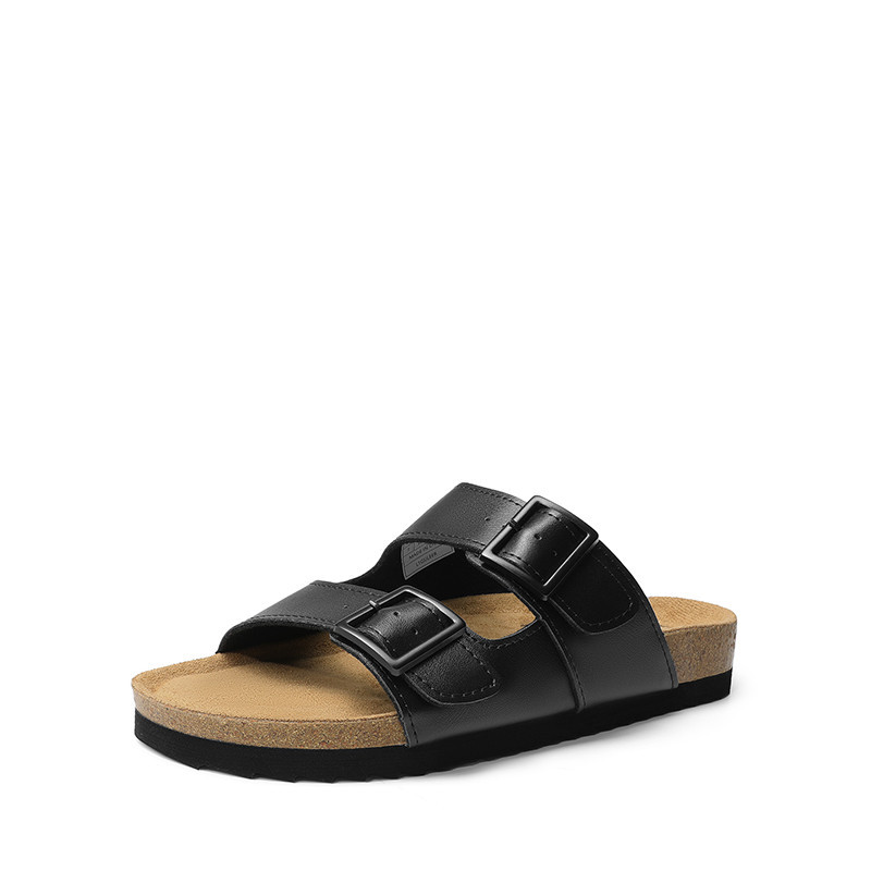 DREAM PAIRS Women s Double Strap Slide Sandals | Dream Pairs
