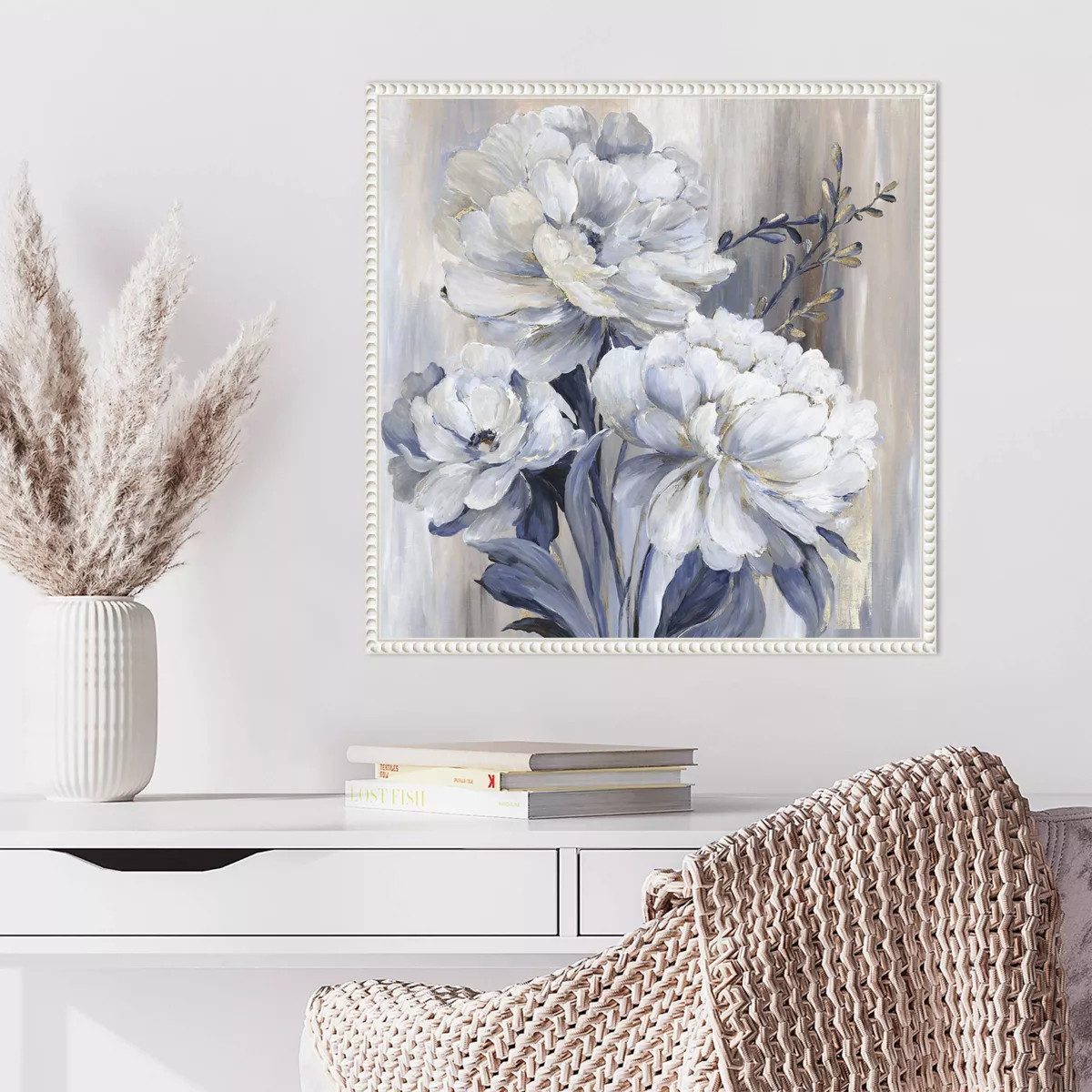 Amanti Art Blue Botanic Dreams by Asia Jensen Framed Wall Art Print | Target