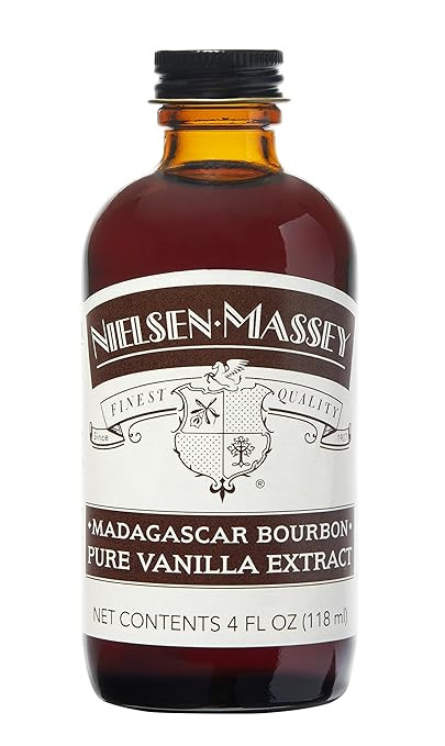 Nielsen-Massey Madagascar Bourbon Pure Vanilla Extract for Baking and Cooking, 4 Ounce Bottle | Amazon (US)