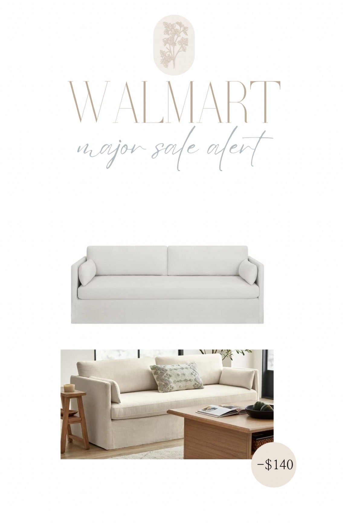 Better Homes & Garden Slipcovered Sofa on major discount! Designer sofa for less! 

#LTKstyletip #LTKhome #LTKsalealert