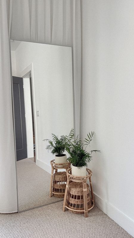 IKEA Hovet Mirror and IKEA Plant Stand placed in the corner of my room to add a little decor. Palm plant is from East Plant!


#LTKhome