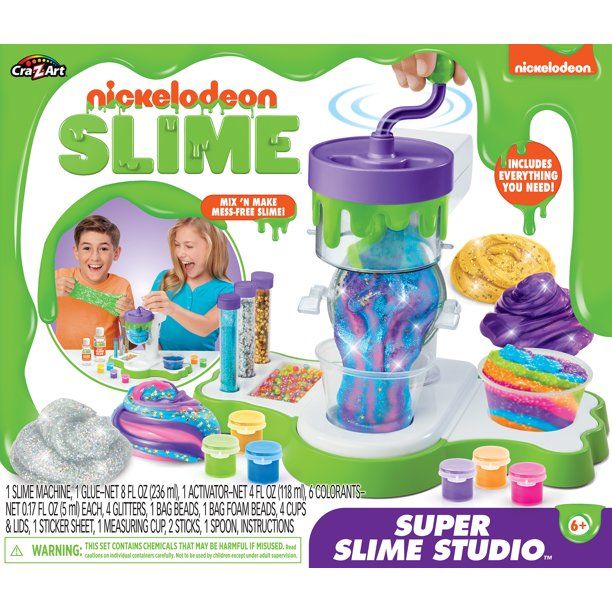 Nickelodeon Super Scented Glitter Slime Studio by Cra-Z-Art | Walmart (US)