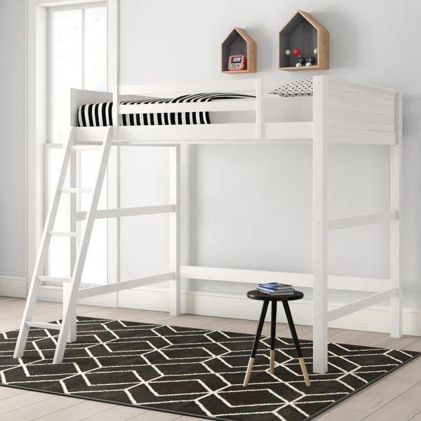 Salome Full Platform Loft Bed | Wayfair North America