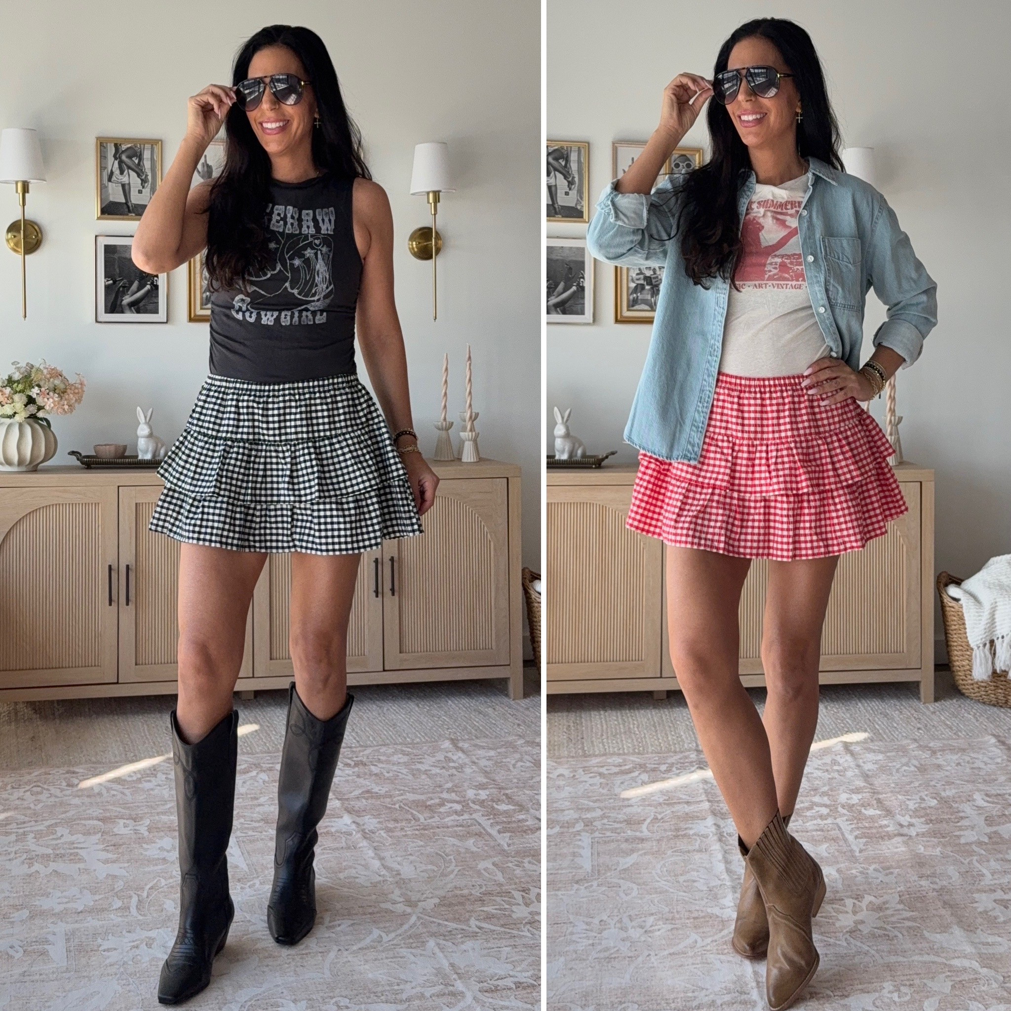 Get (Summer) Concert Ready with these adorable skorts and band Tanks
Wearing a small skort and small tee (make sure to size up)


#LTKU #LTKFindsUnder50 #LTKSaleAlert
#LTKFindsUnder50 #LTKFestival #LTKU