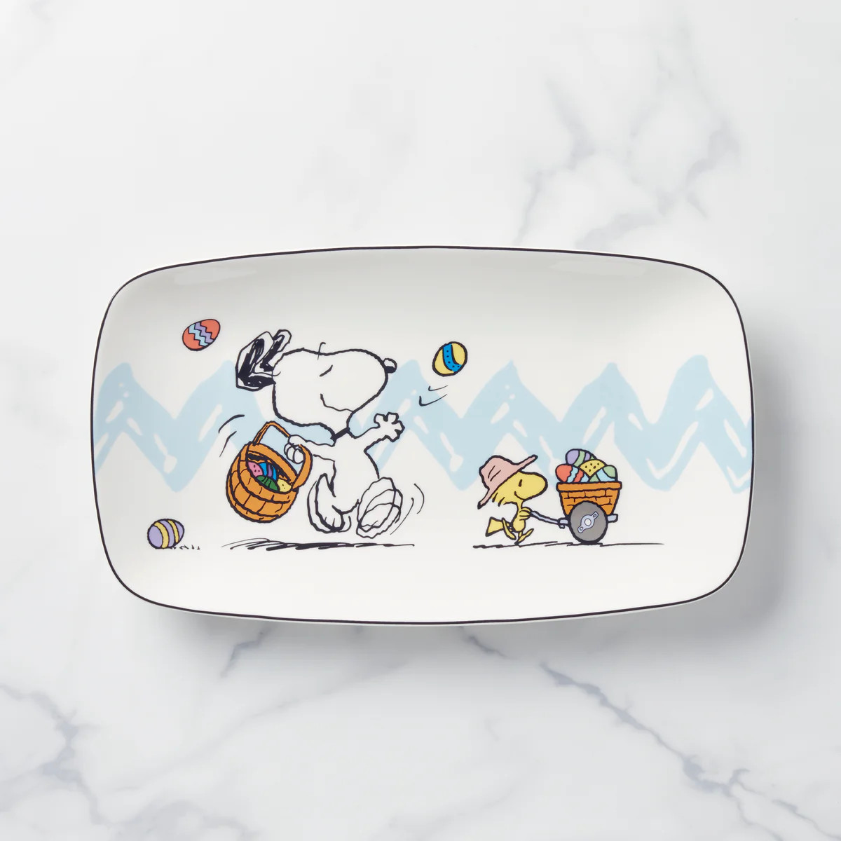 Peanuts Easter Snoopy Hors d'Oeuvres Tray | Lenox