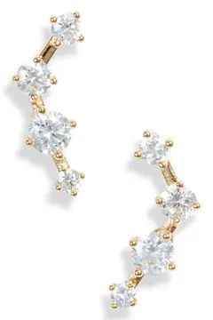 Cubic Zirconia Ear Crawlers | Nordstrom