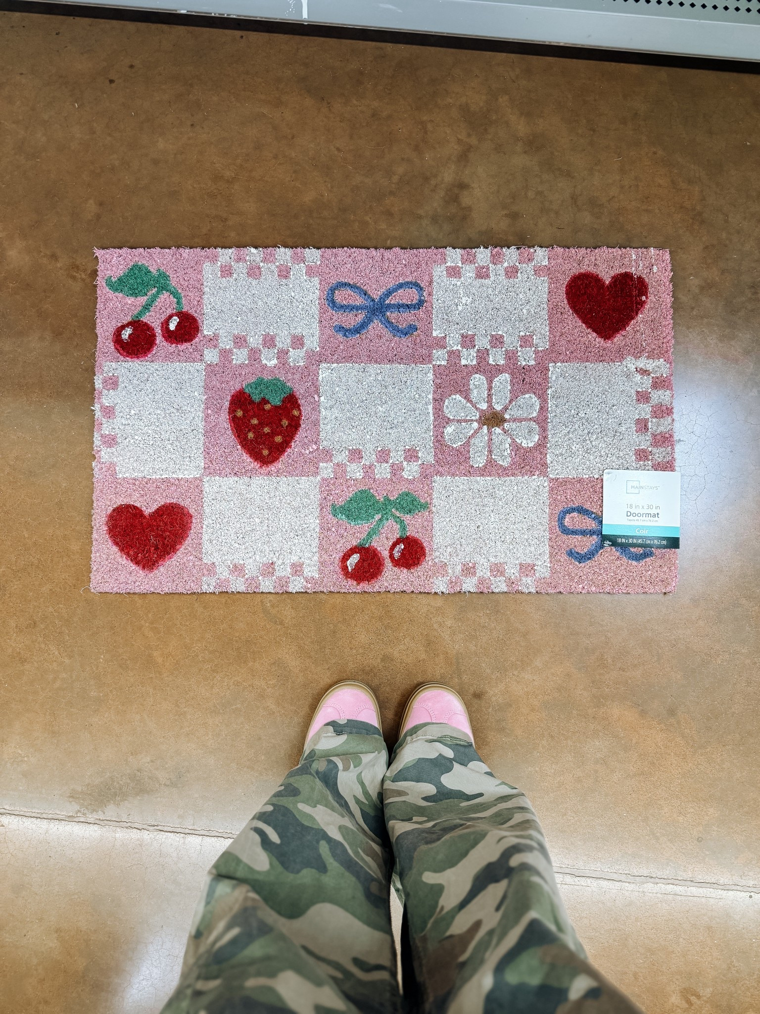 Walmart with this cutie rug 🍒 🎀

#LTKHome #LTKU #LTKSeasonal
