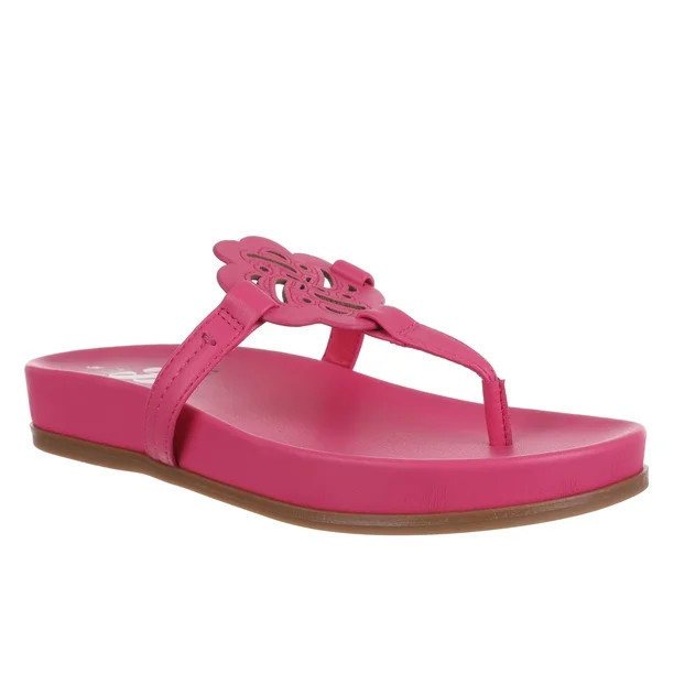 Sam & Libby Women's Alexandra Thong Footbed Sandal | Walmart (US)