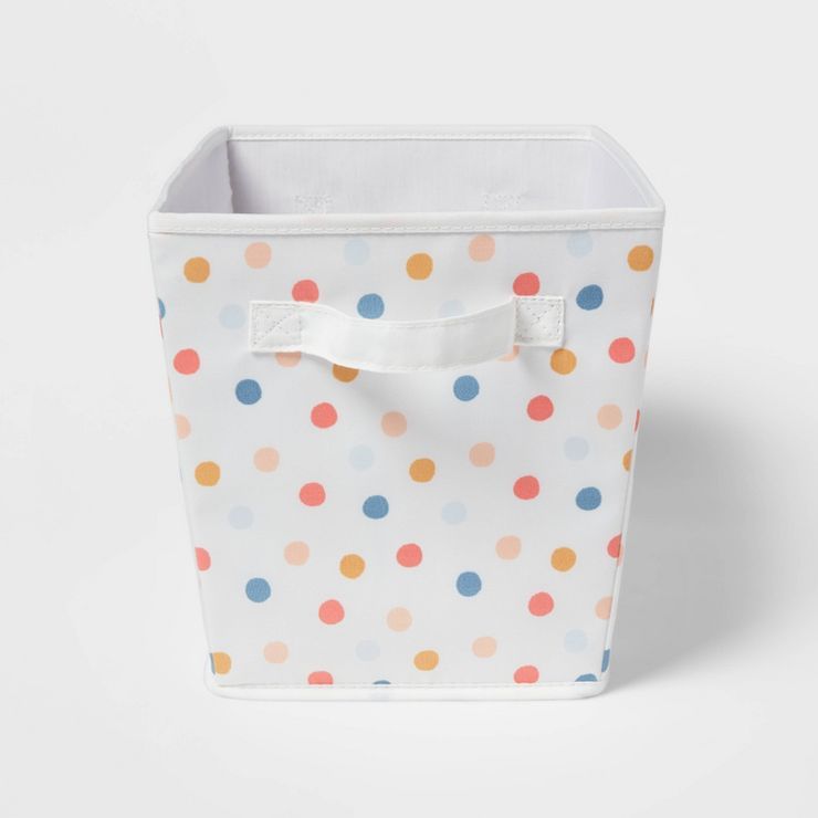 Polka Dot Fabric Bin - Pillowfort™ | Target
