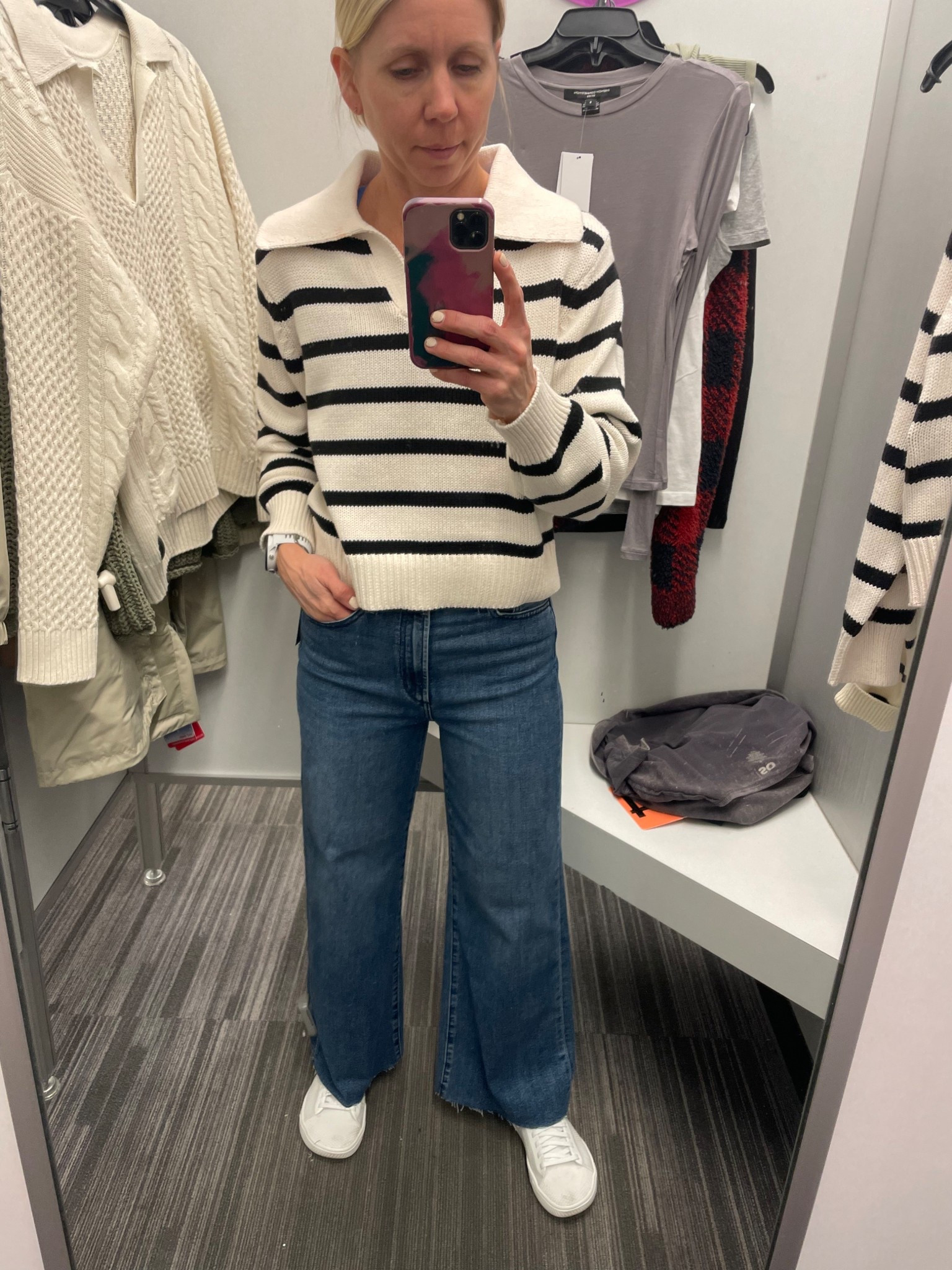 My favorite wide leg jeans

#LTKFindsUnder100 #LTKOver40 #LTKStyleTip