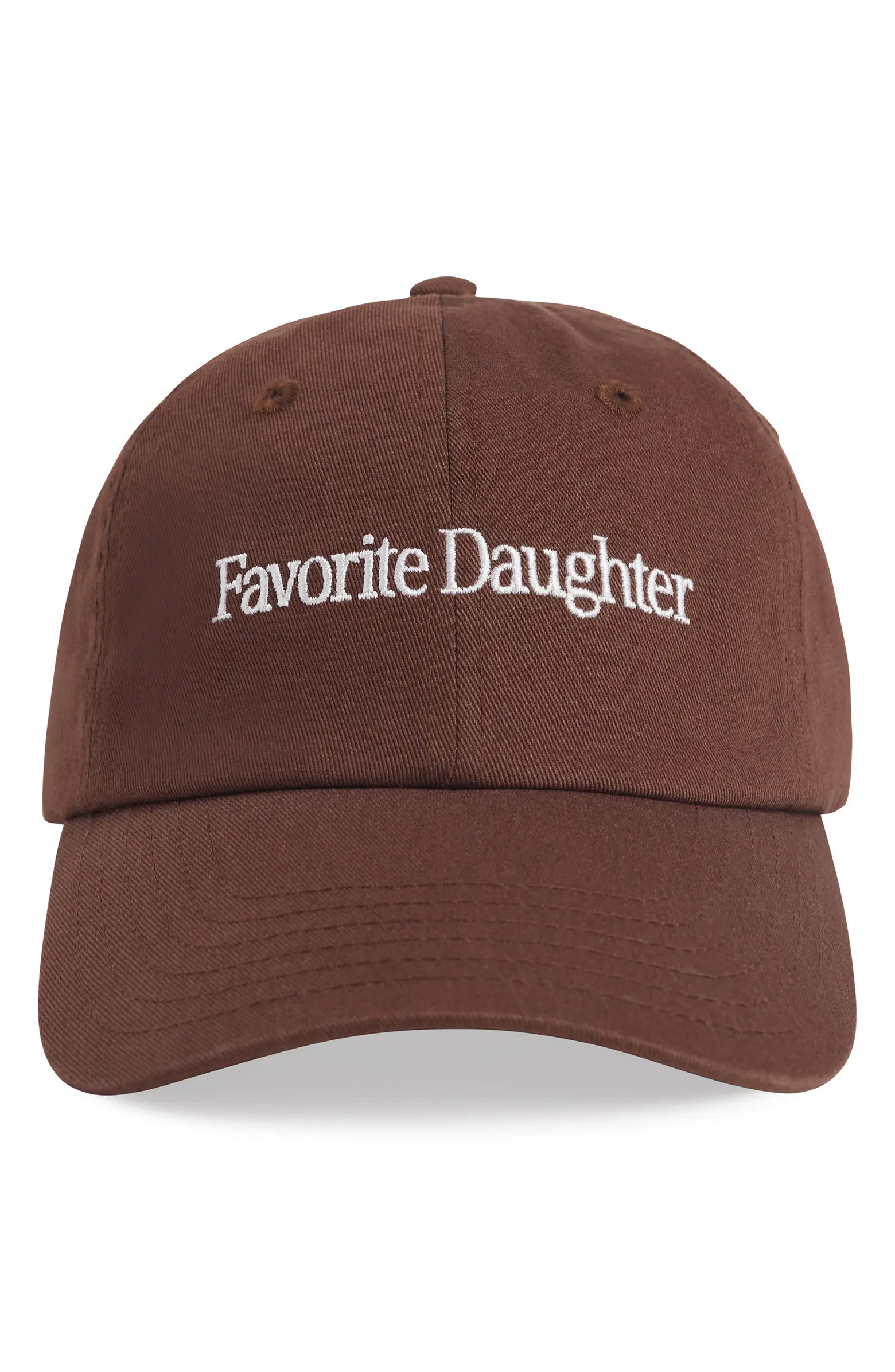 Favorite Daughter Classic Logo Cotton Twill Baseball Cap | Nordstrom | Nordstrom
