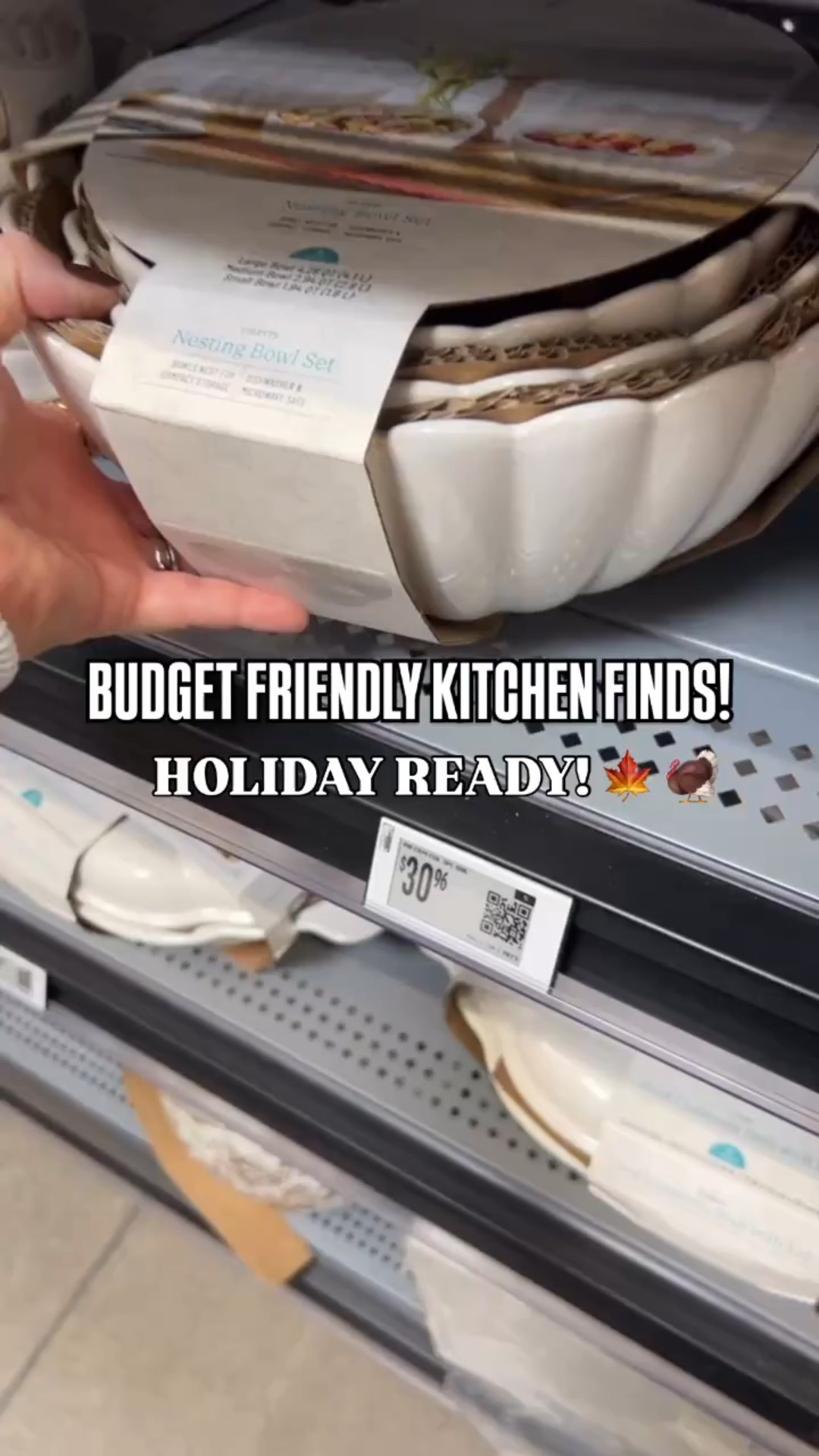 Affordable kitchen finds for Thanksgiving! 🦃 @walmart is killing the gorgeous and budget friendly dishes for hosting!

#LTKSeasonal #LTKHome #LTKHoliday