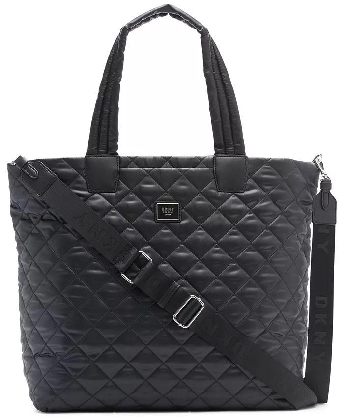 DKNY Maya Quilted Tote With Convertible Strap & Reviews - Handbags & Accessories - Macy's | Macys (US)