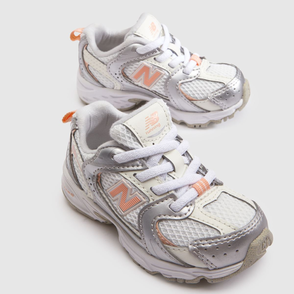 Kids Girls Toddler White & Pink New Balance 530 Trainers | schuh | Schuh
