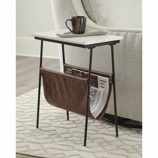 Tellis Genuine Marble End Table | Wayfair North America