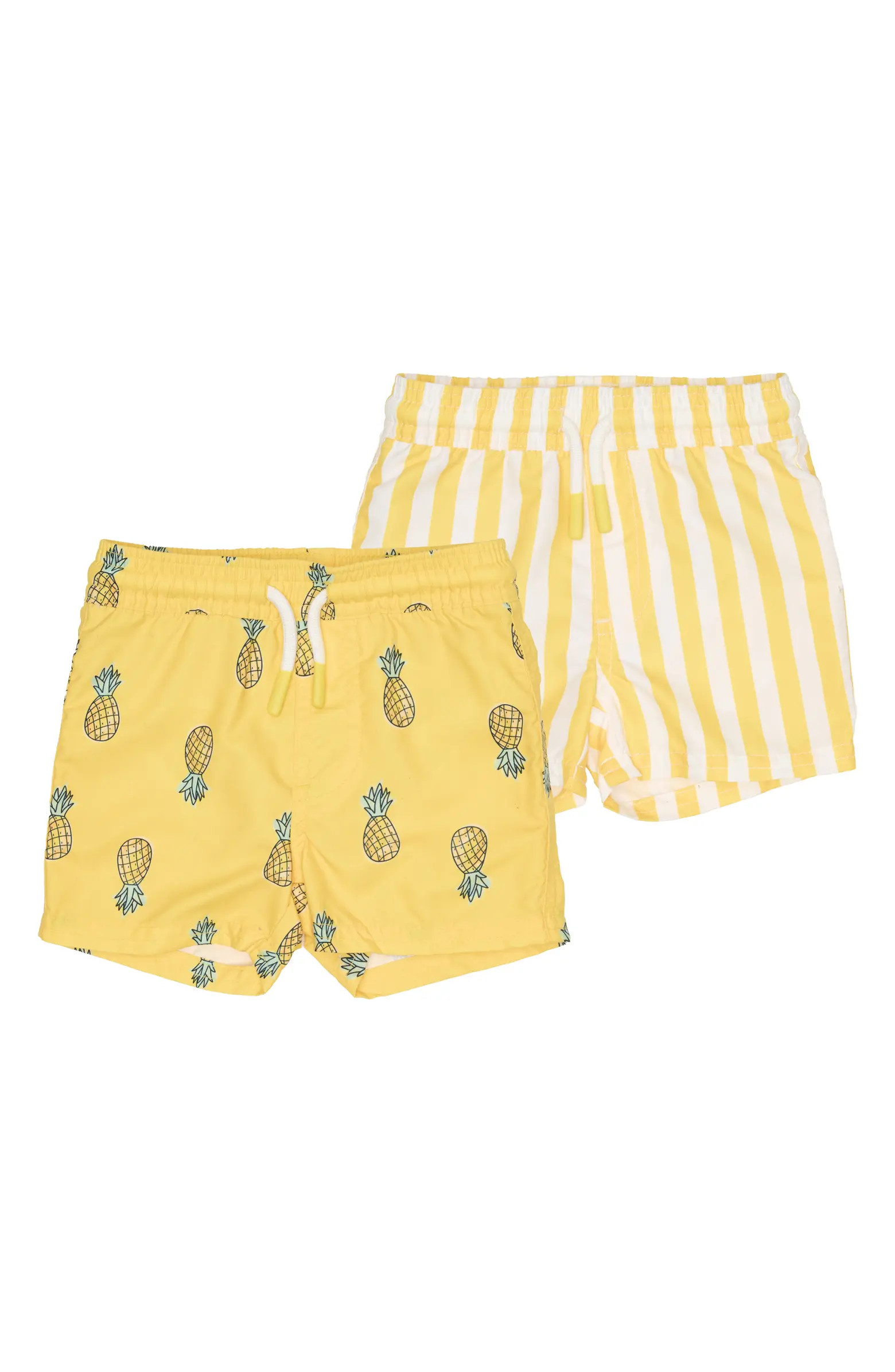 PL Baby by Petit Lem 2-Pack Swim Trunks | Nordstromrack | Nordstrom Rack