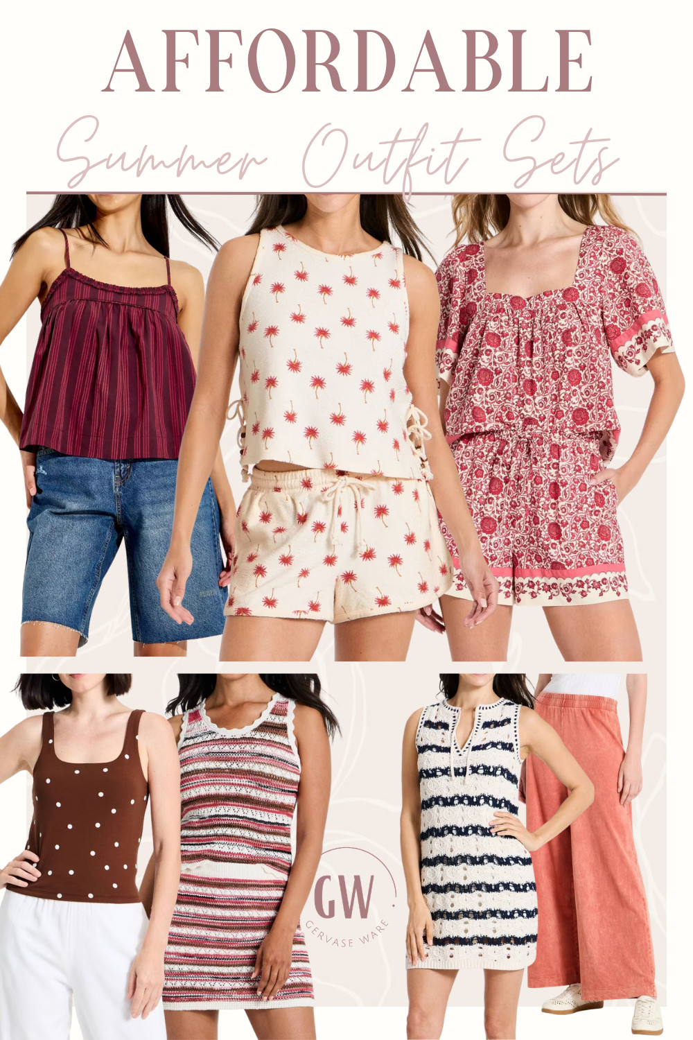 Affordable summer outfit sets that look way more expensive than they are ☀️✨ These are the easiest throw-on-and-go outfits, and they're perfect for staying cute and comfy all summer long!  

 #LTKdayinmylife #LTKgrwm #LTKootd