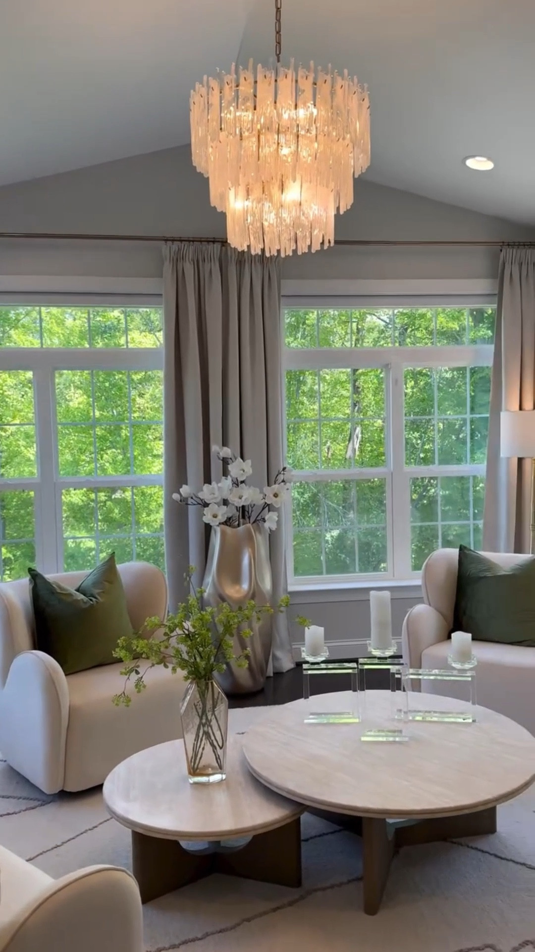 The before and after is so amazing!

This room needed a complete makeover. It went from a room that no one really used and walked right past, to a much more welcoming space. Now you are drawn into it to sit, relax and unwind. The perfect conversation place and we love it!

🛍️🛍️Comment “Shop” for all the links!
#zgalleriemoment #homedecor #modernglam #beautifulhomes #decorideas