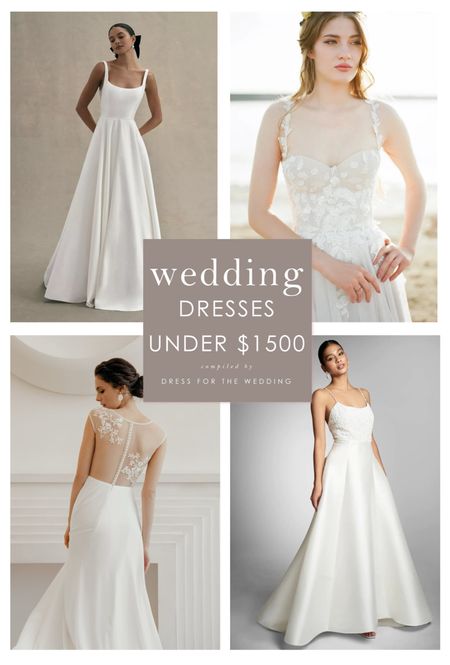 Wedding dresses under $1500. Gorgeous bridal gowns and dresses you can buy online! 💍🤍💍

#LTKStyleTip #LTKWedding #LTKSeasonal