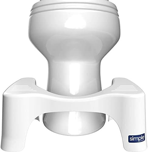 Squatty Potty Simple Toilet Stool, White, 7" | Amazon (US)
