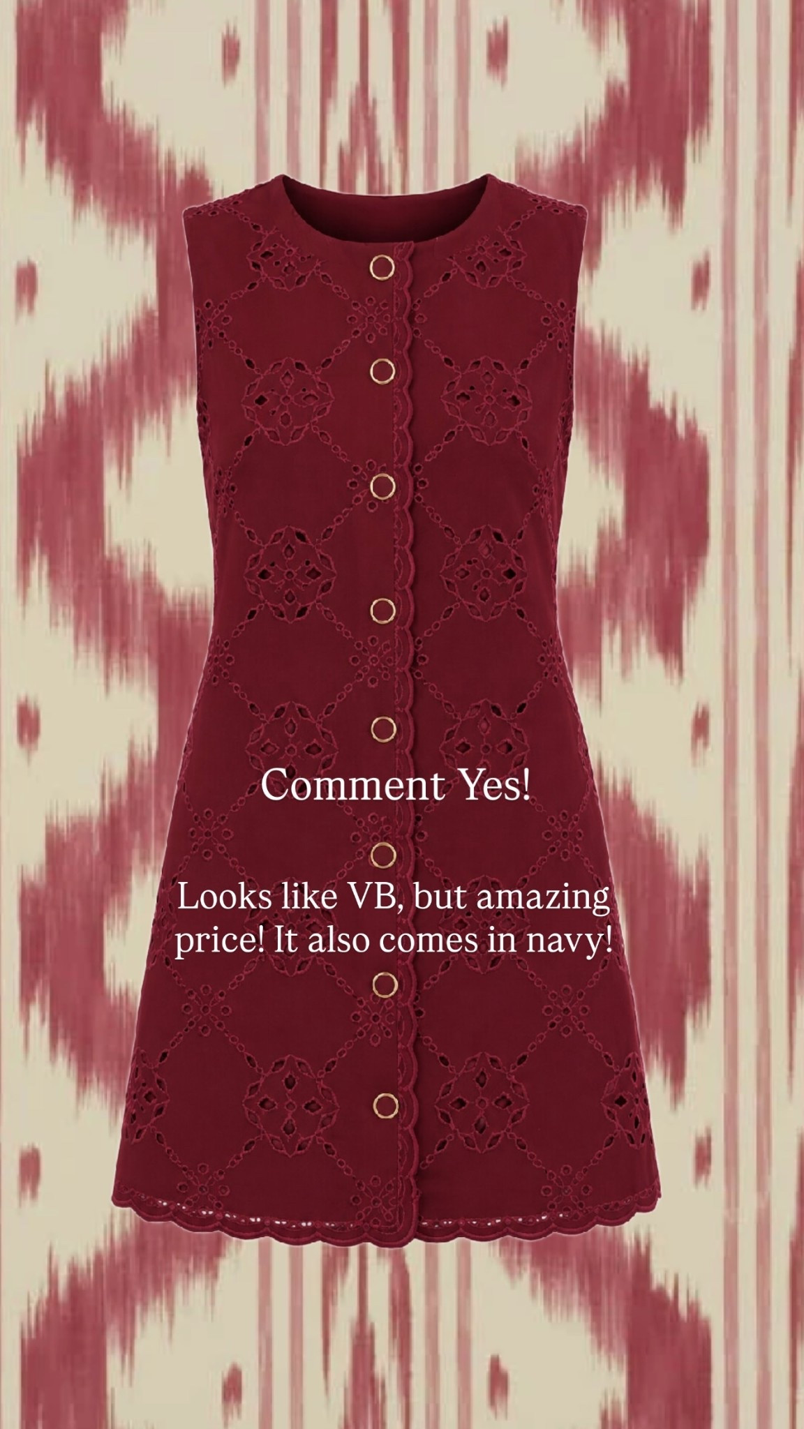 Looks like VB, but amazing price! It also comes in navy!  Comment Yes!  @shopavara
