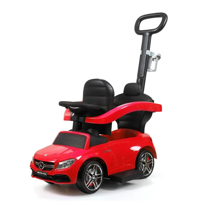 Tobbi Red Mercedes Benz Ride-On Push Car | Walmart (US)