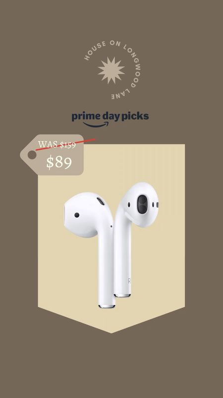 Amazon Prime Early Access Sale, Picks! Apple AirPods (2nd Gen) Wireless Earbuds with Lightning Charging Case. Bluetooth headphones for IPhone. Get 43% OFF! #prime

#LTKunder100 #LTKsalealert #LTKSeasonal