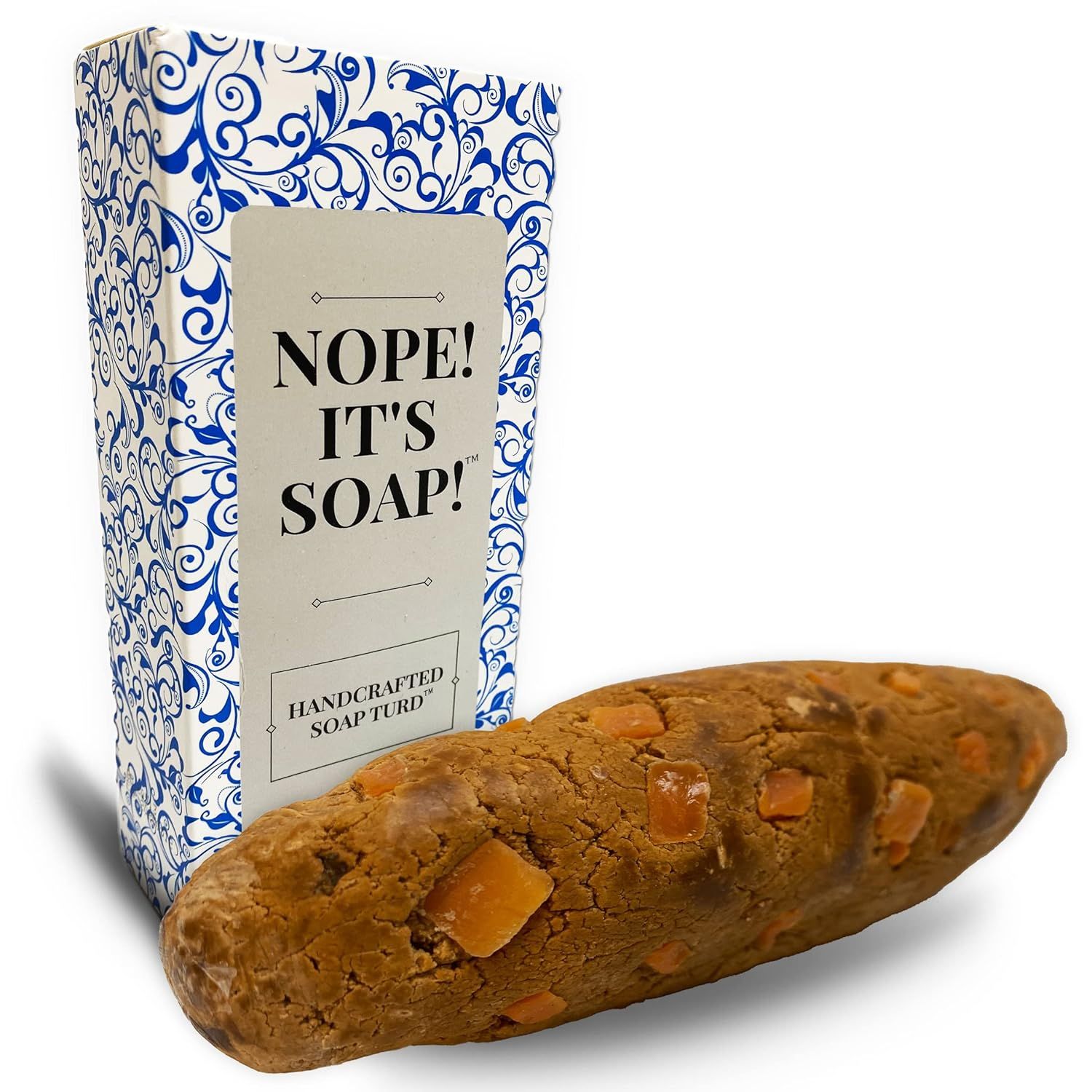 Fake Poop Soap-Turd-Bar - Nope It’s Soap - Handcrafted Artisanal Soap for Men – Funny Realist... | Amazon (US)